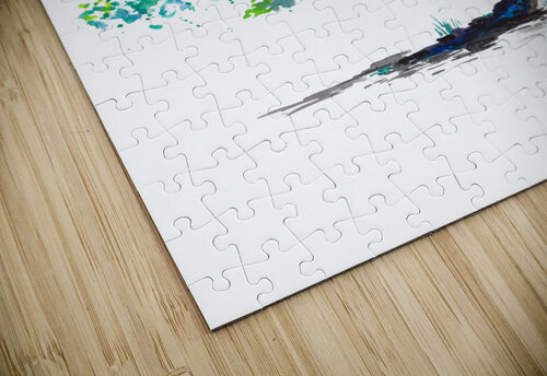 Blue Bonsai Sebastian Grafmann puzzle