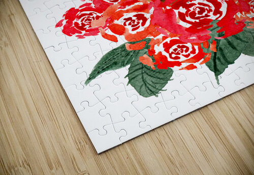 Roses and Pineapple Sebastian Grafmann puzzle