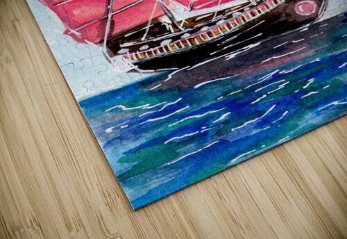 Red Sails Boat Sebastian Grafmann puzzle