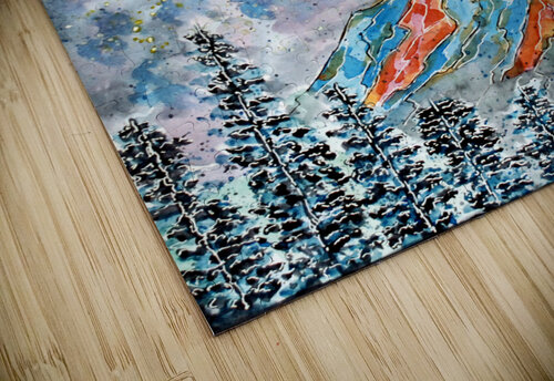Starry Cold Night Sebastian Grafmann puzzle