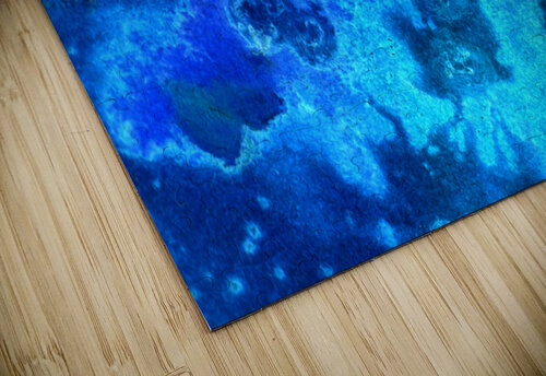 Abstract Blue Ocean Aerial Sebastian Grafmann puzzle
