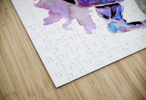 Purple Frog Sebastian Grafmann puzzle