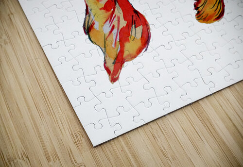 Red Goldfish Sebastian Grafmann puzzle