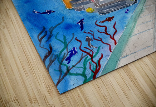 Underwater Trainstation Sebastian Grafmann puzzle