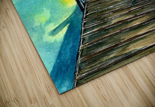 Lake Sunset Sebastian Grafmann puzzle