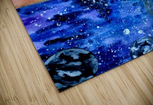 Space Sailing Boat Sebastian Grafmann puzzle