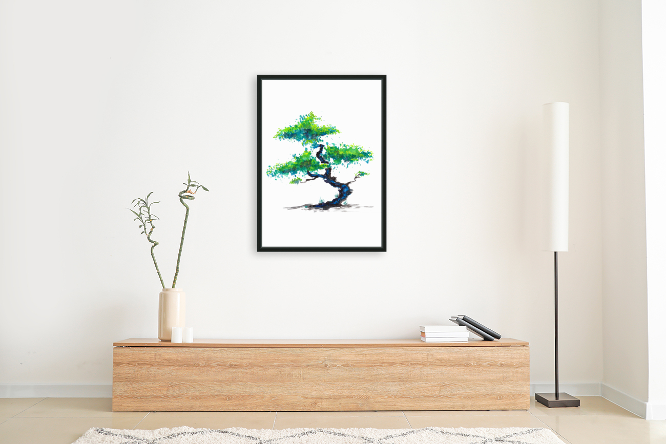 Blue Bonsai Reproduction