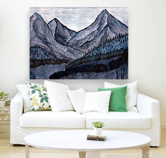 Cold Rock Mountain Reproduction