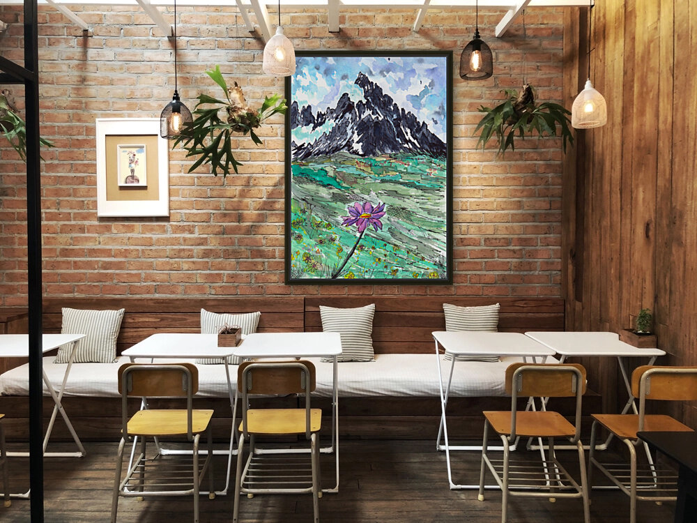 Mountain Flower Reproduction