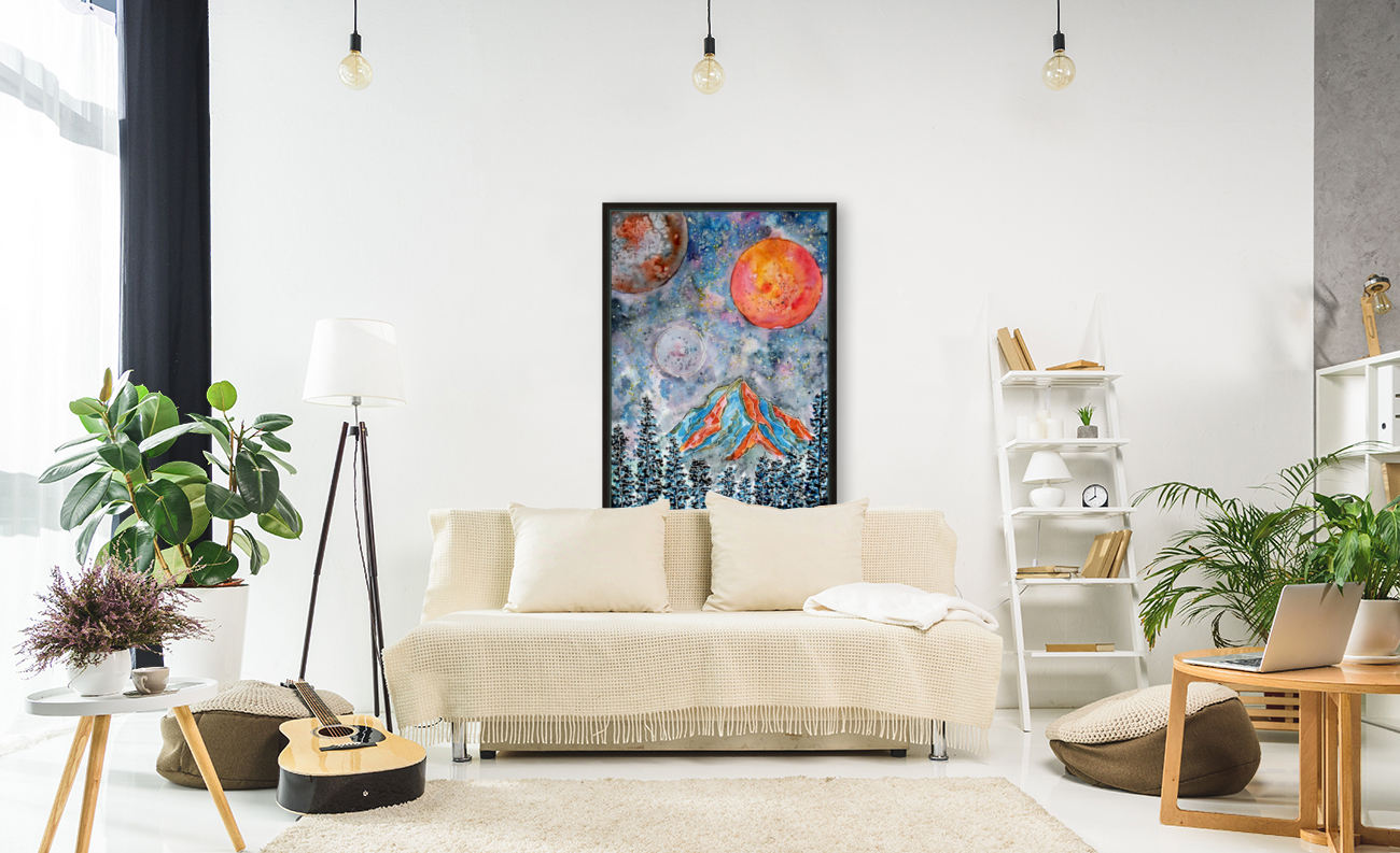 Starry Cold Night Reproduction