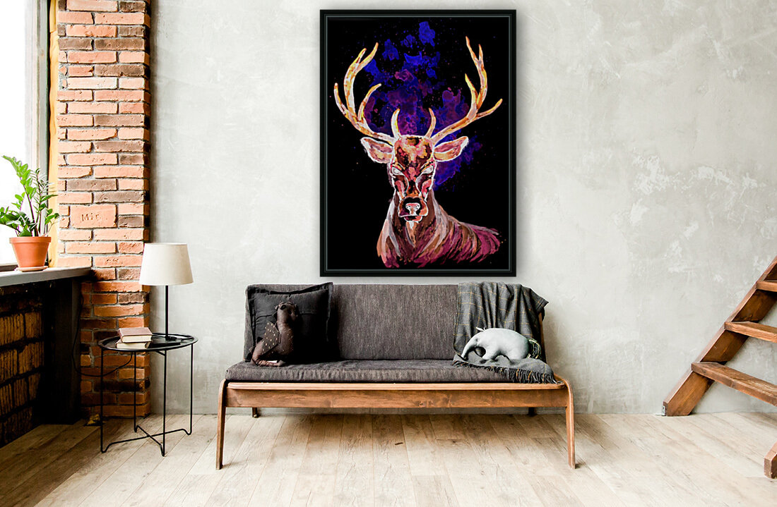 Evil Ghost Deer Reproduction