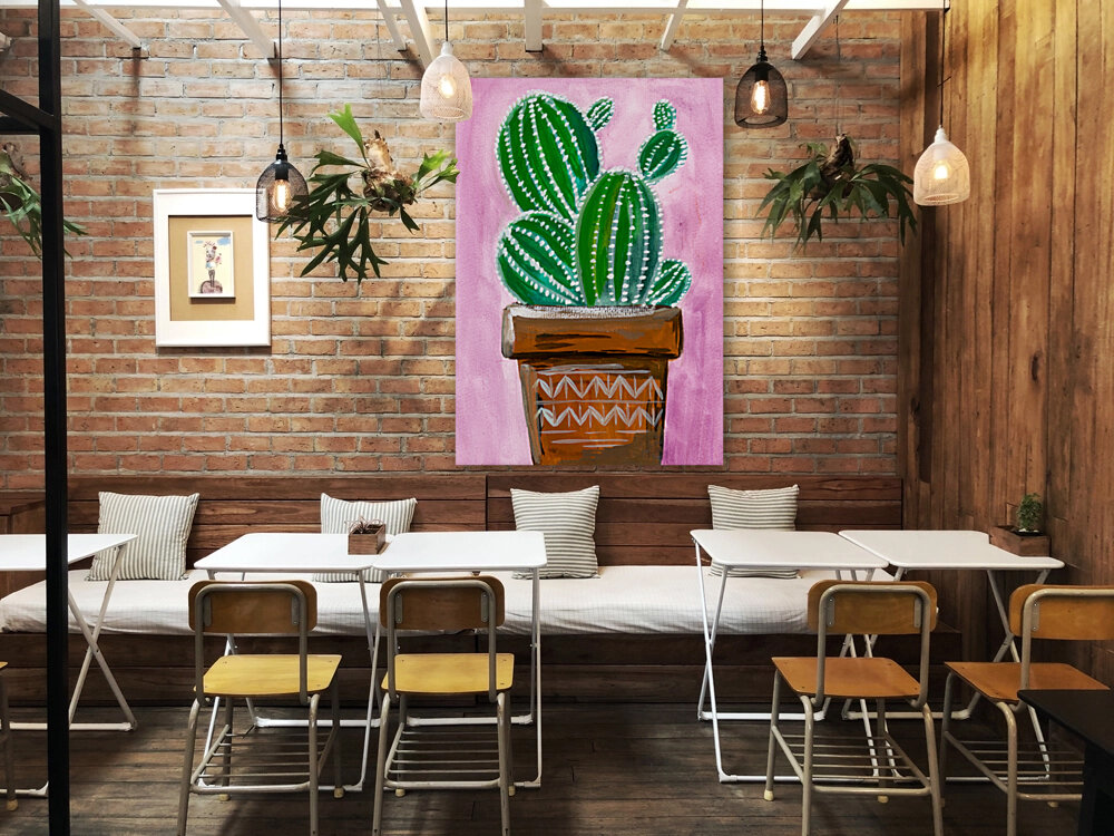 Summer Cactus Reproduction