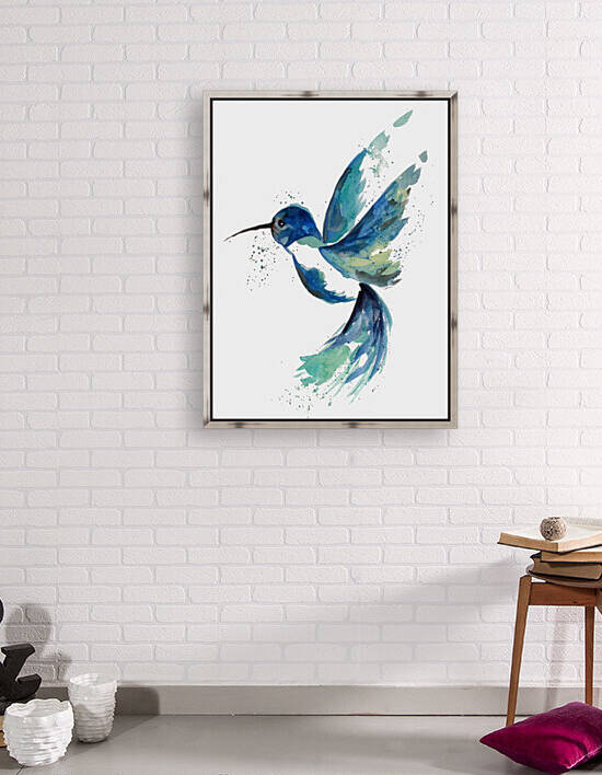 Blue Hummingbird Reproduction