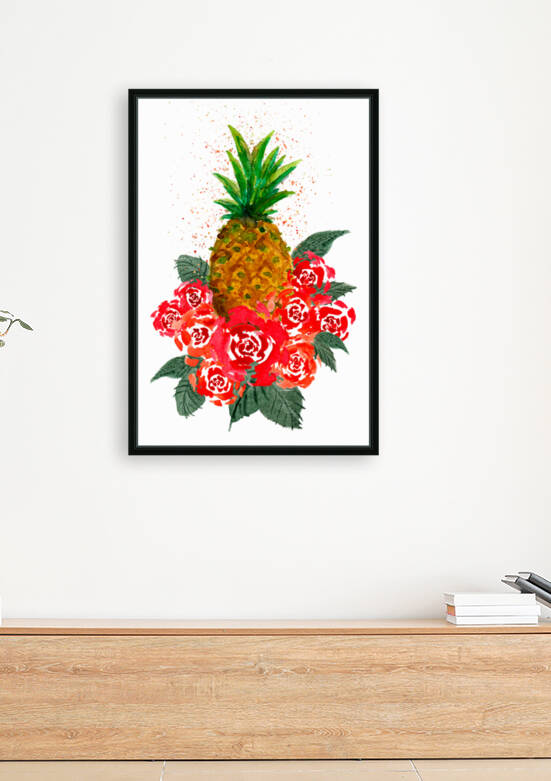 Roses and Pineapple by Sebastian Grafmann