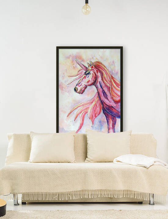 Queen of the Pink Unicorns by Sebastian Grafmann