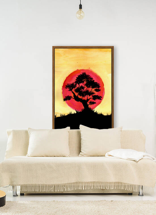 Bonsai Sunset by Sebastian Grafmann