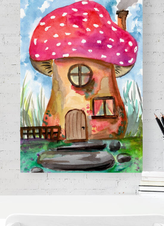 Fly Agaric Mushroom Mansion by Sebastian Grafmann