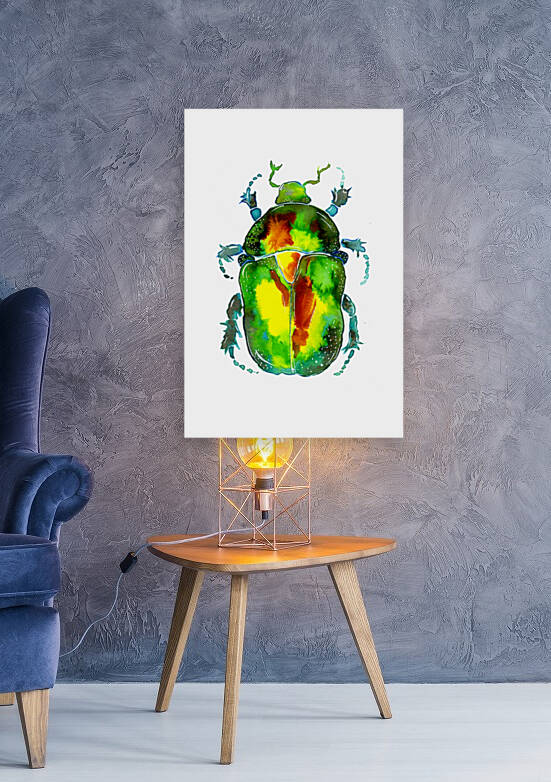 Golden Rose Chafer by Sebastian Grafmann