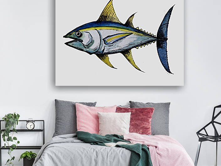 Big Tuna Fish by Sebastian Grafmann