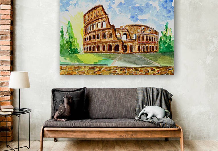 Rome Colosseum by Sebastian Grafmann