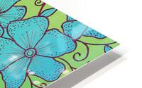 Floral Ornaments Pattern HD Metal print