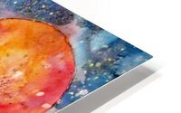 Starry Cold Night HD Metal print