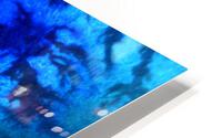 Abstract Blue Ocean Aerial HD Metal print