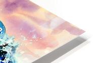 Summer Waves Sunset HD Metal print