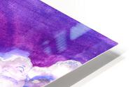 Purple Sky and Clouds HD Metal print