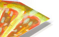 Orange Fruit Slice HD Metal print