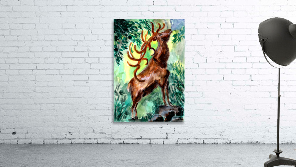 Old Stag Calling Wall Preview