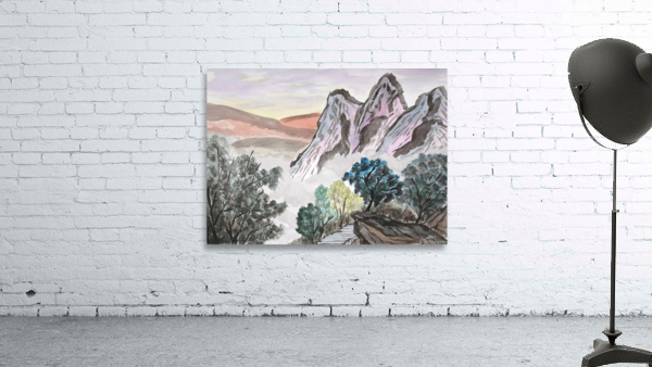 Mountain View Wall Preview
