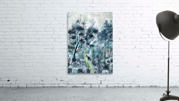 Blue Forest Wall Preview
