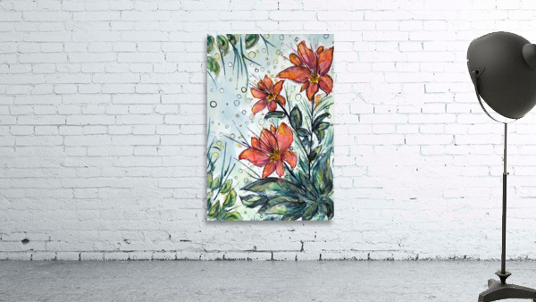 Blossoming Flowers Wall Preview