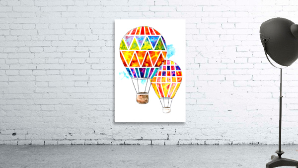 Hot Air Balloons Wall Preview