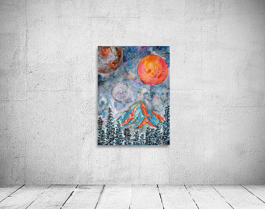 Starry Cold Night Wall Preview