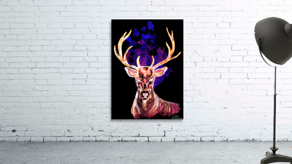Evil Ghost Deer Wall Preview