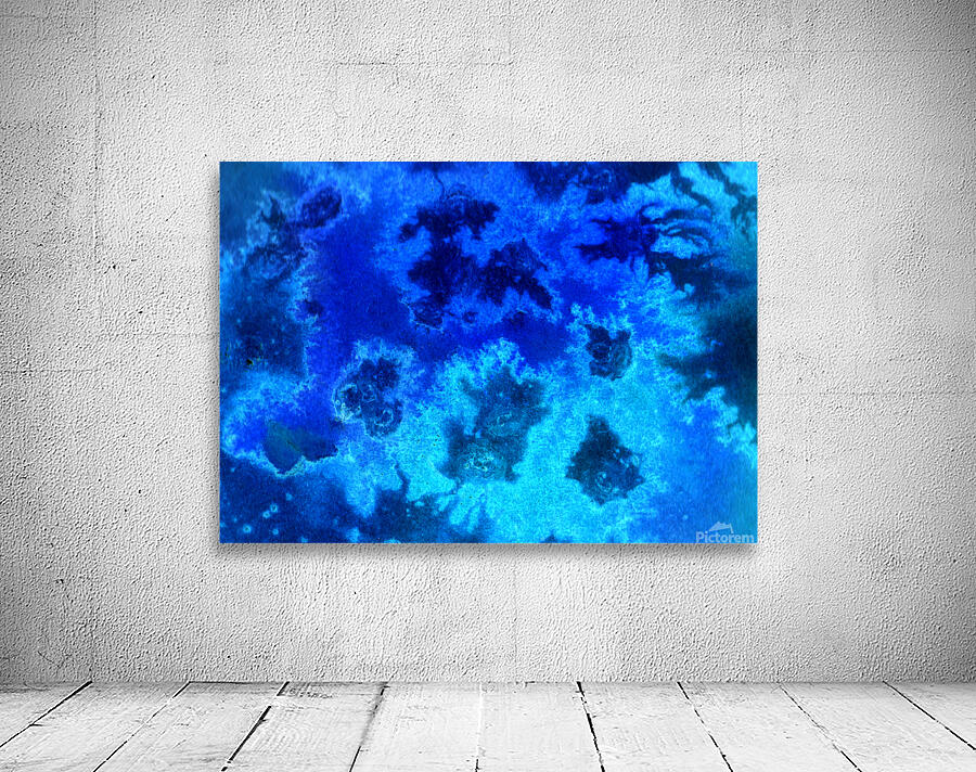 Abstract Blue Ocean Aerial Wall Preview