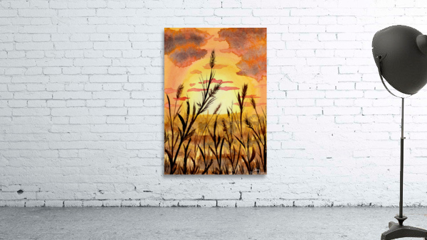 Autumn Wheat Wall Preview