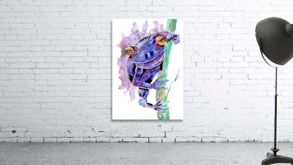 Purple Frog Wall Preview