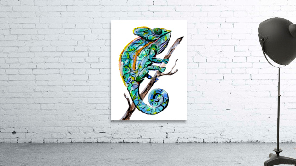 Magic Chameleon Wall Preview