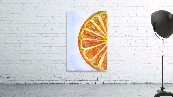 Orange Fruit Slice Wall Preview