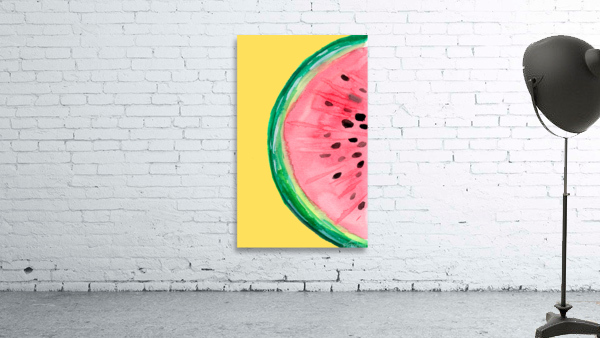 Watermelon Fruit Slice Wall Preview