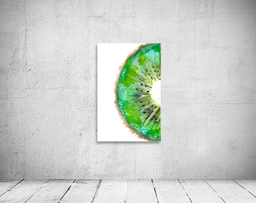 Kiwi Fruit Slice Wall Preview