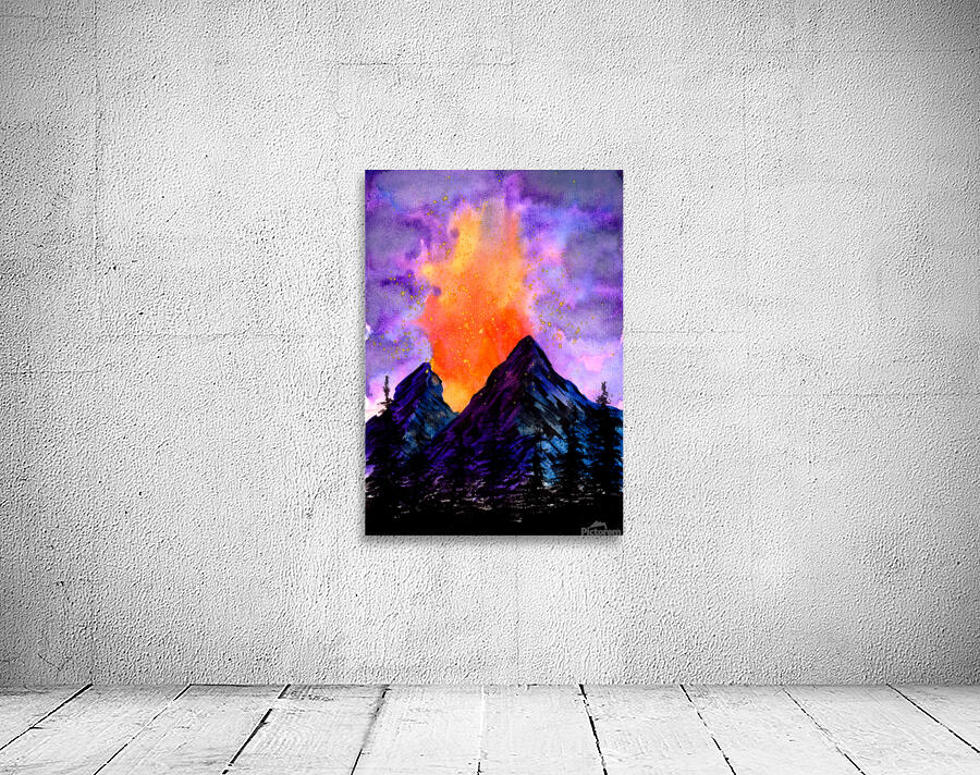 Volcanic Eruption Wall Preview