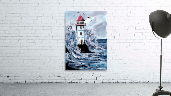 Lighthouse and Storm Wall Preview