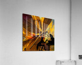 Embrace Your Fairy Muse quote  Piano Music Dragonfly Wall Art by Nazan Saatci Art Impression acrylique