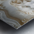 Woman with Lion decorative 3d relief sculpture  wall art print by Nazan Saatci Art Metal print