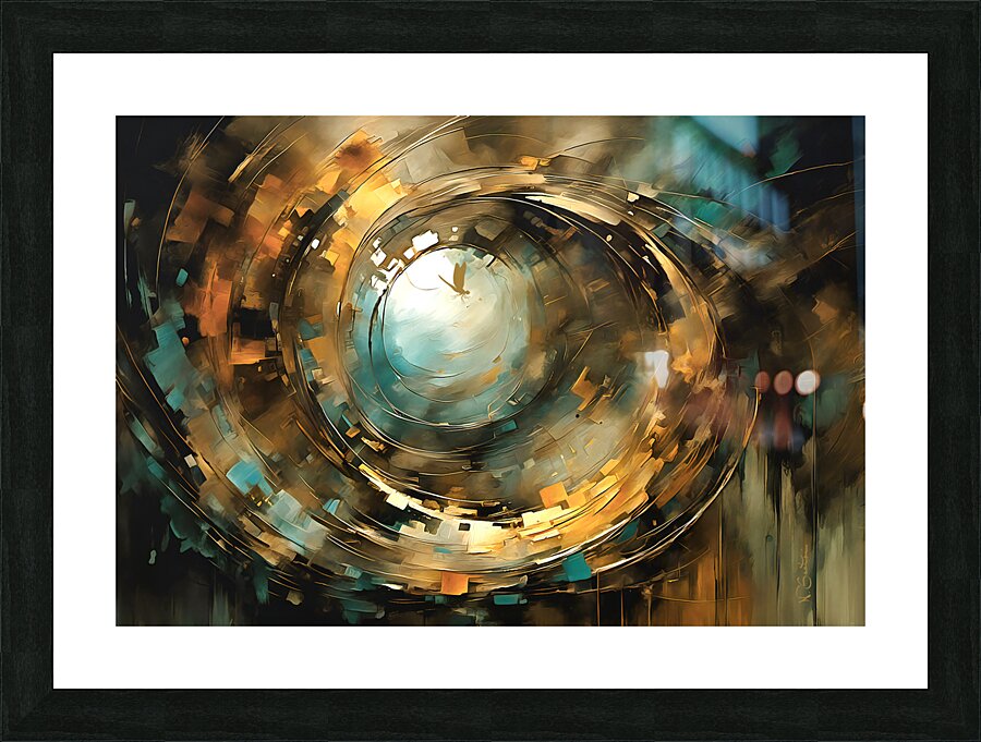 CELESTIAL PASSAGE  wall art by Nazan Saatci Art Picture Frame print