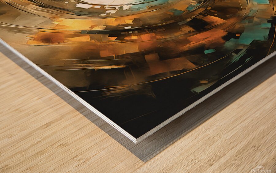 CELESTIAL PASSAGE  wall art by Nazan Saatci Art Wood print